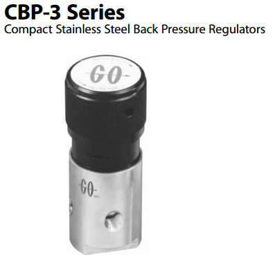 Serie CBP-3 Back Pressure Compacto